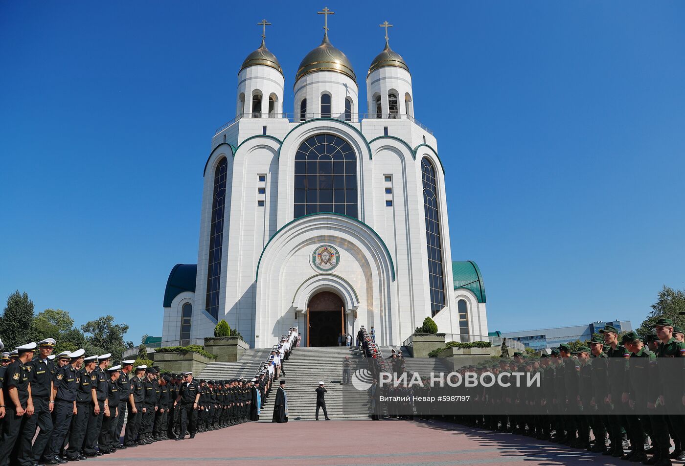 Главную икону Военно-морского флота РФ доставили в Калининград