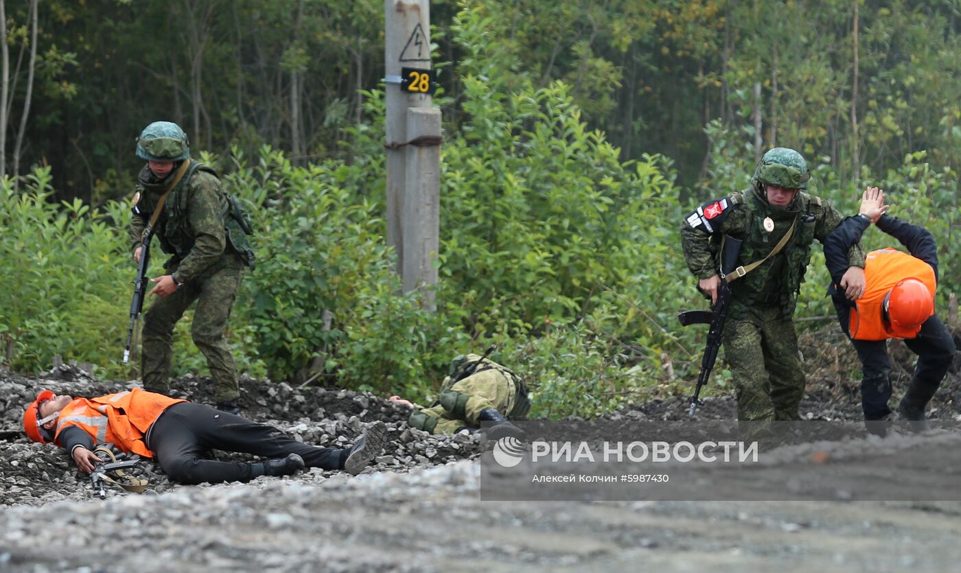 Военные учения в Свердловской области