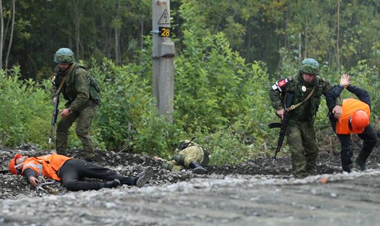 Военные учения в Свердловской области