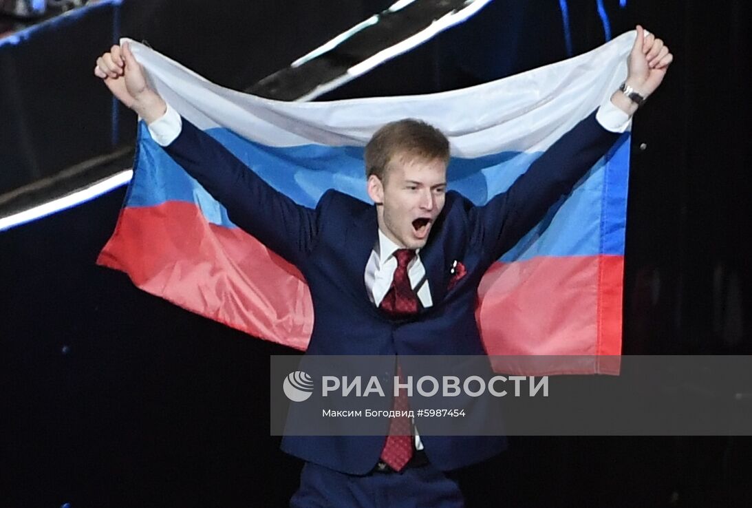 Церемония закрытия чемпионата WorldSkills Kazan 2019