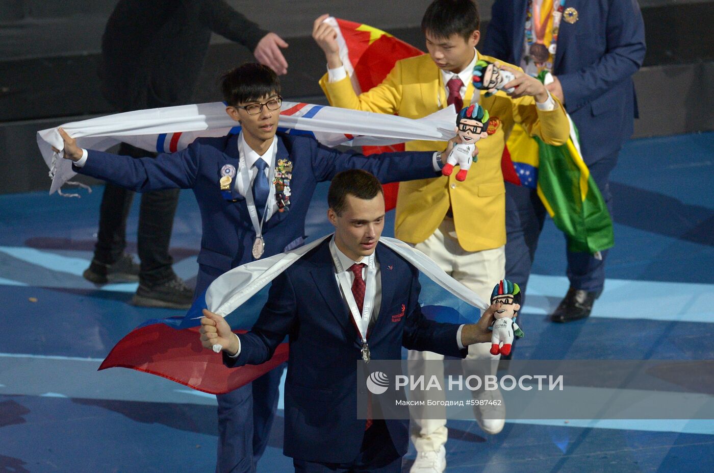 Церемония закрытия чемпионата WorldSkills Kazan 2019