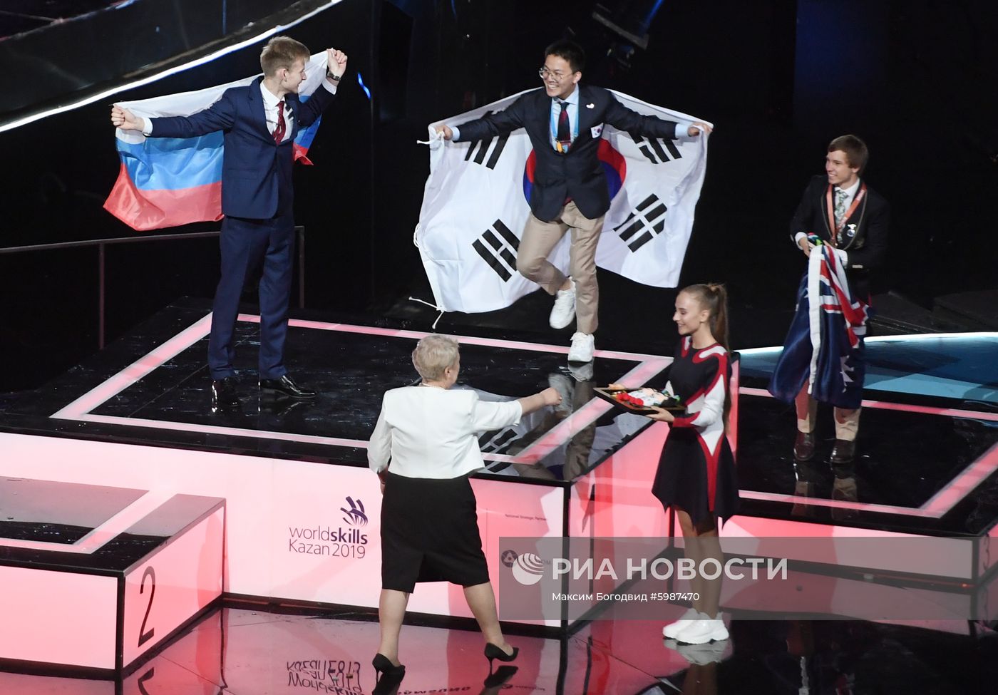 Церемония закрытия чемпионата WorldSkills Kazan 2019