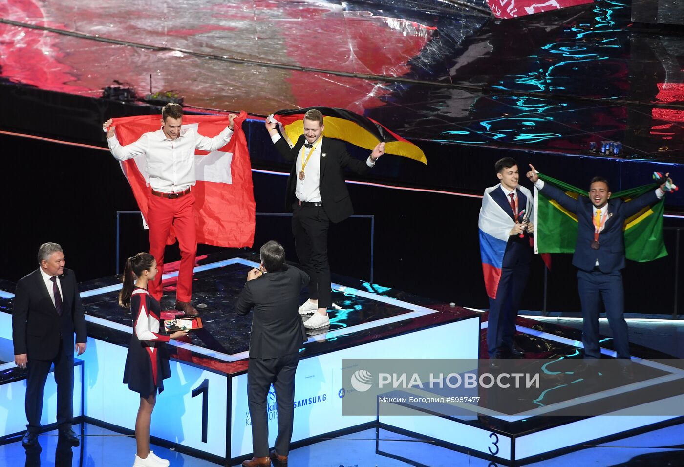 Церемония закрытия чемпионата WorldSkills Kazan 2019