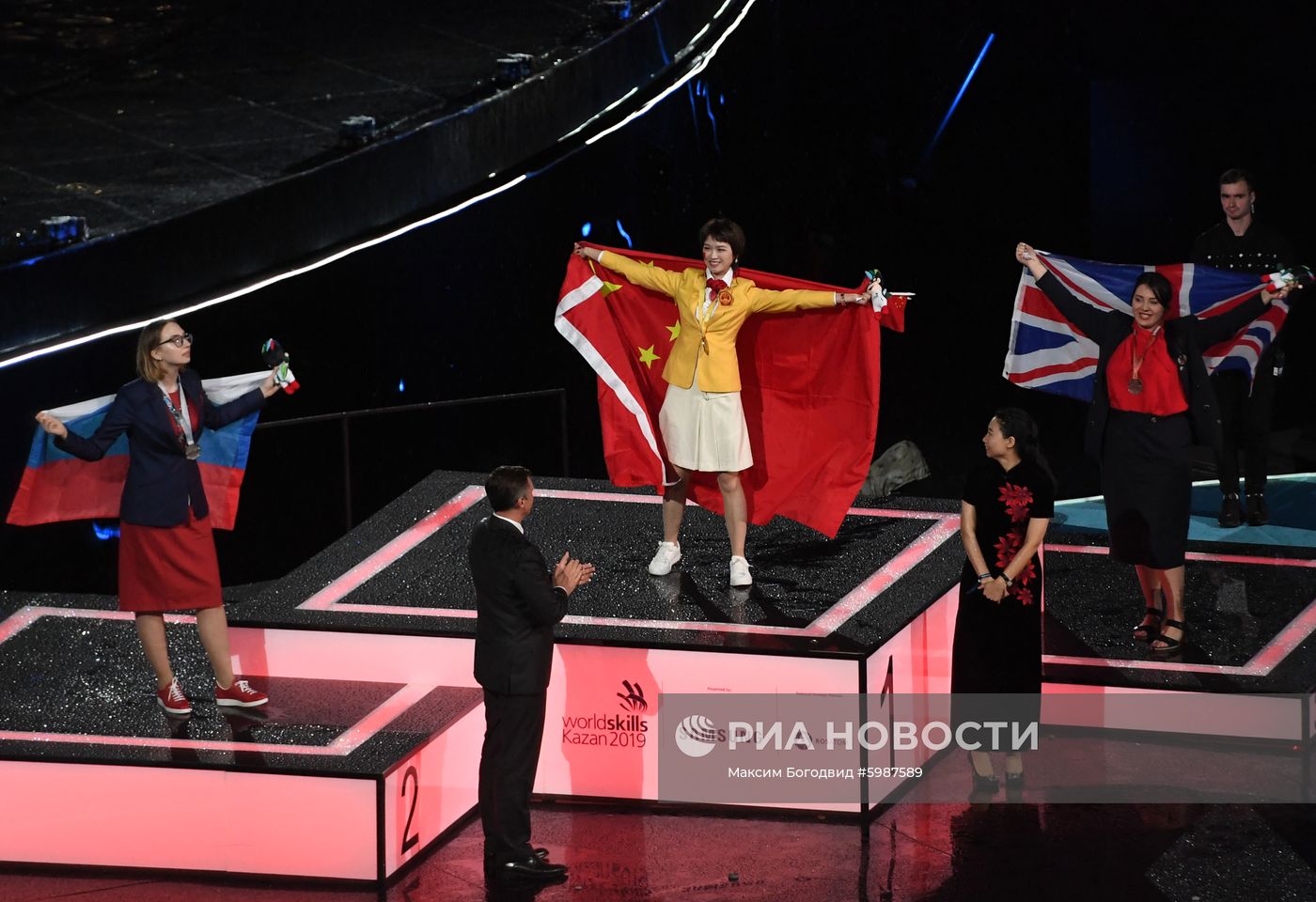 Церемония закрытия чемпионата WorldSkills Kazan 2019