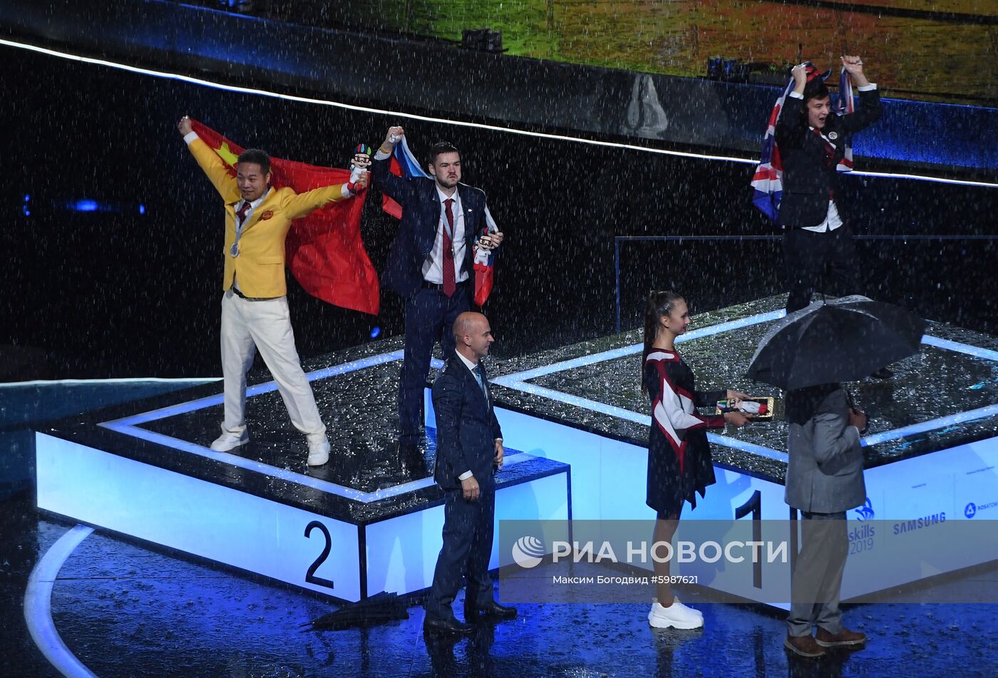 Церемония закрытия чемпионата WorldSkills Kazan 2019