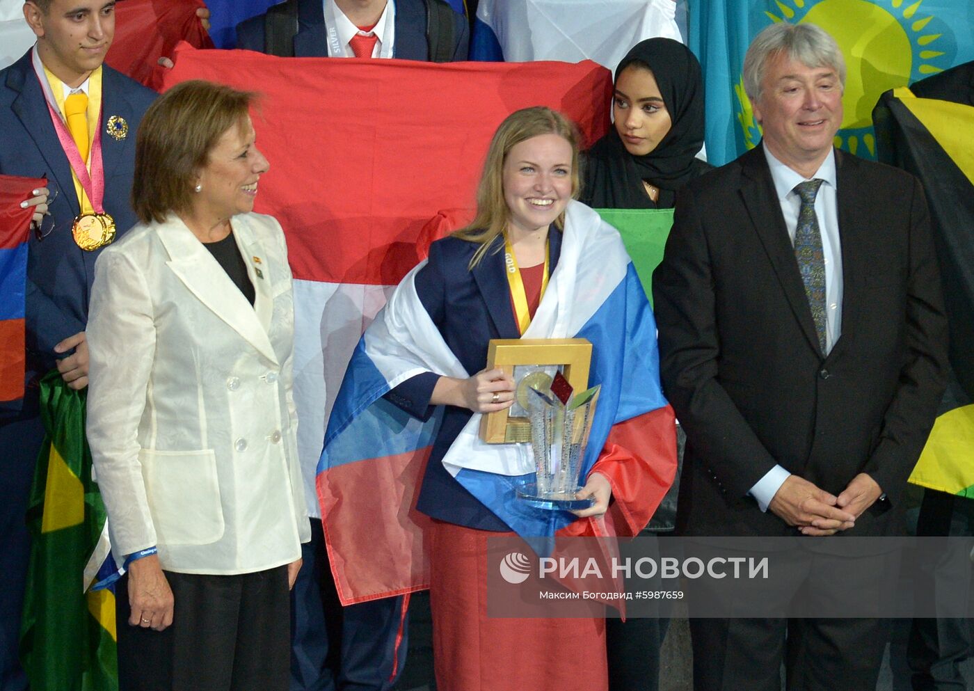 Церемония закрытия чемпионата WorldSkills Kazan 2019