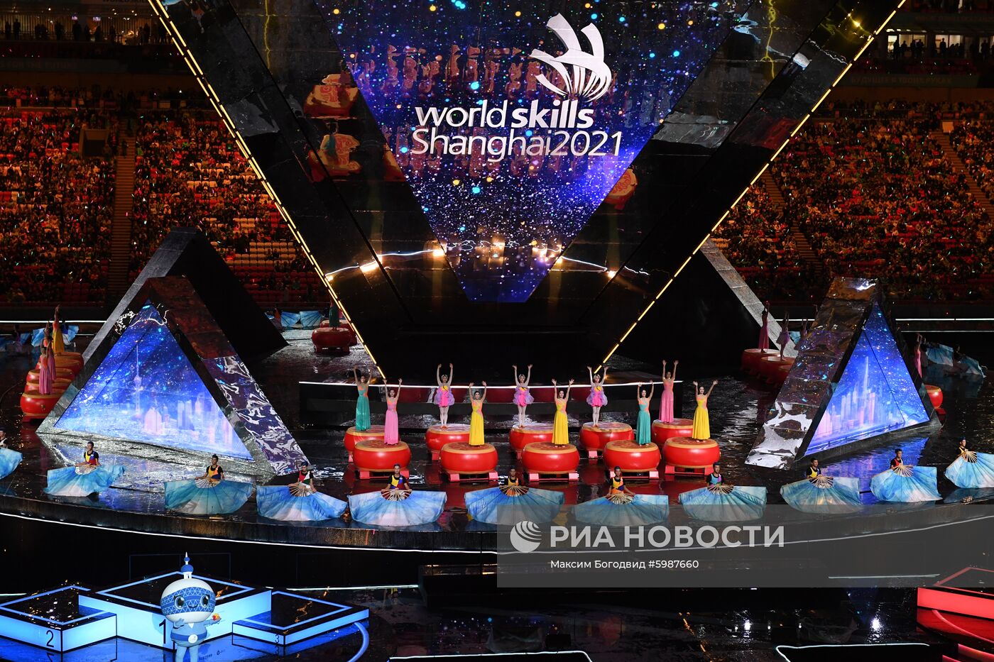 Церемония закрытия чемпионата WorldSkills Kazan 2019