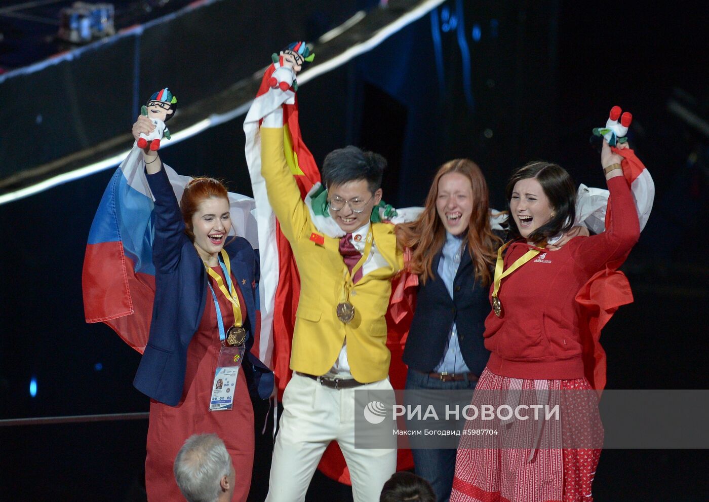 Церемония закрытия чемпионата WorldSkills Kazan 2019