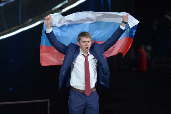 Церемония закрытия чемпионата WorldSkills Kazan 2019