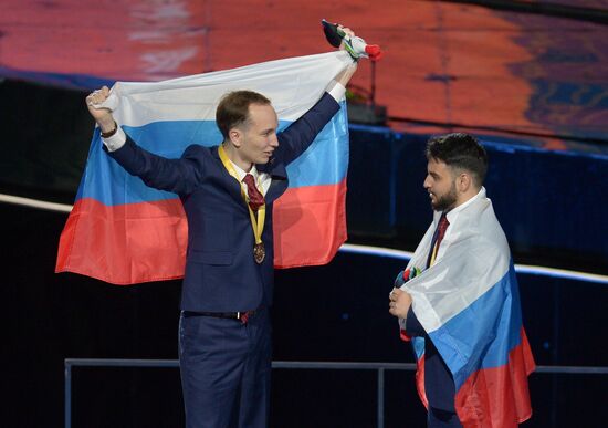 Церемония закрытия чемпионата WorldSkills Kazan 2019