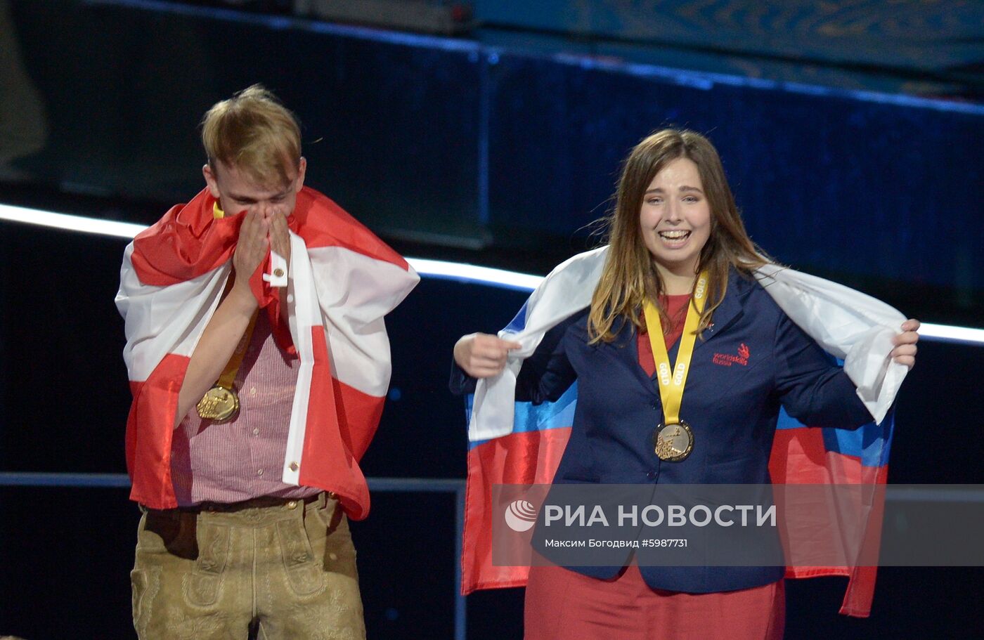 Церемония закрытия чемпионата WorldSkills Kazan 2019