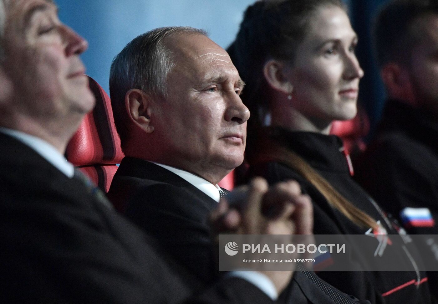 Президент РФ В. Путин принял участие в церемонии закрытия чемпионата мира WorldSkills 2019 в Казани