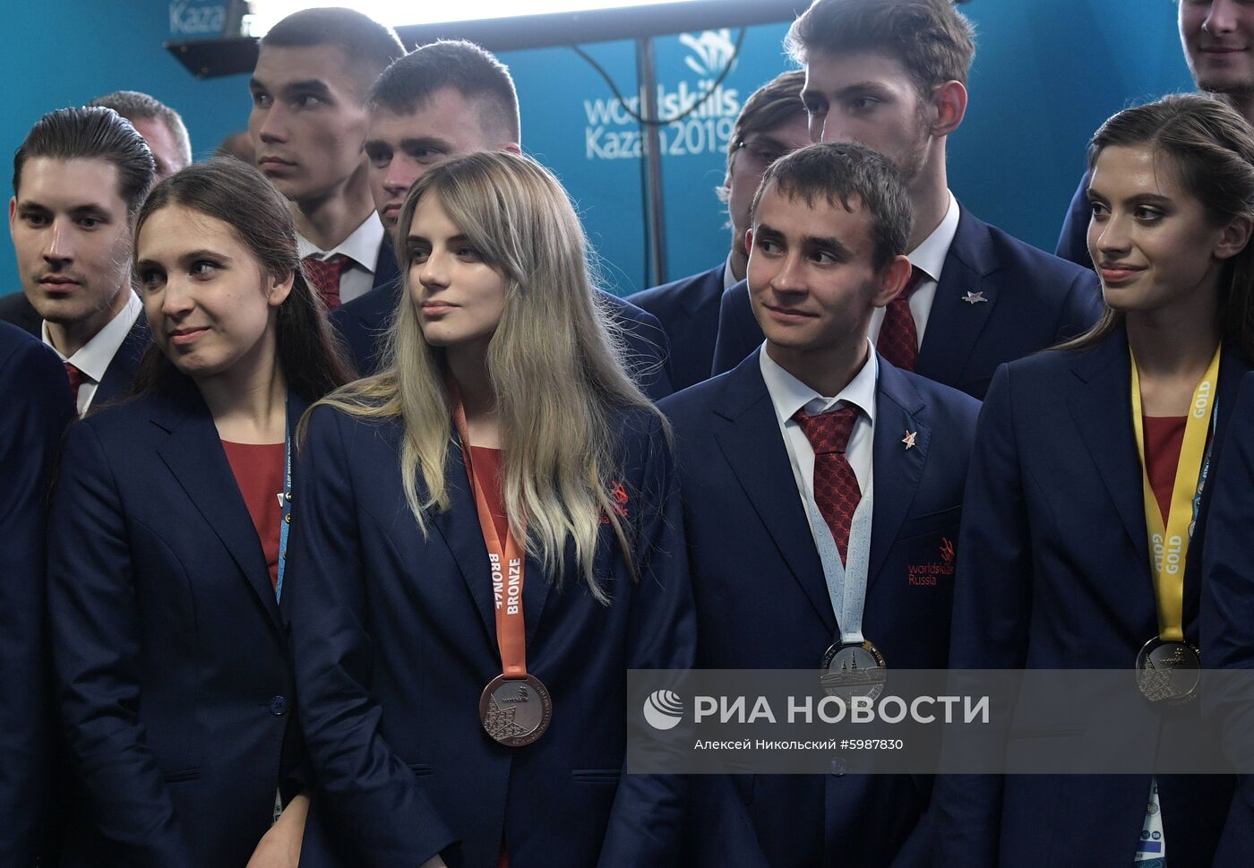 Президент РФ В. Путин принял участие в церемонии закрытия чемпионата мира WorldSkills 2019 в Казани