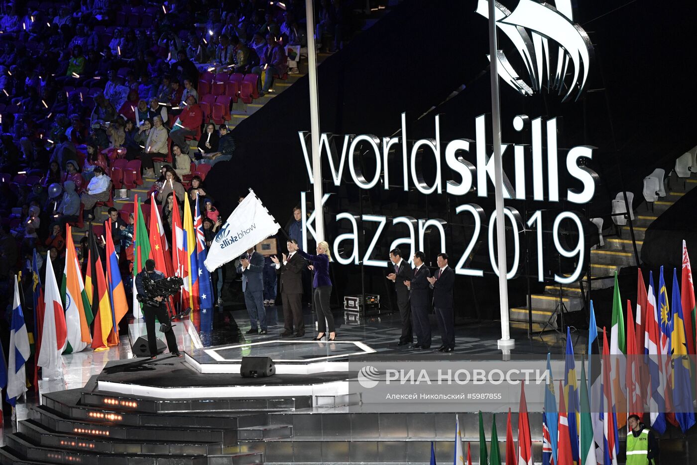 Церемония закрытия чемпионата WorldSkills Kazan 2019