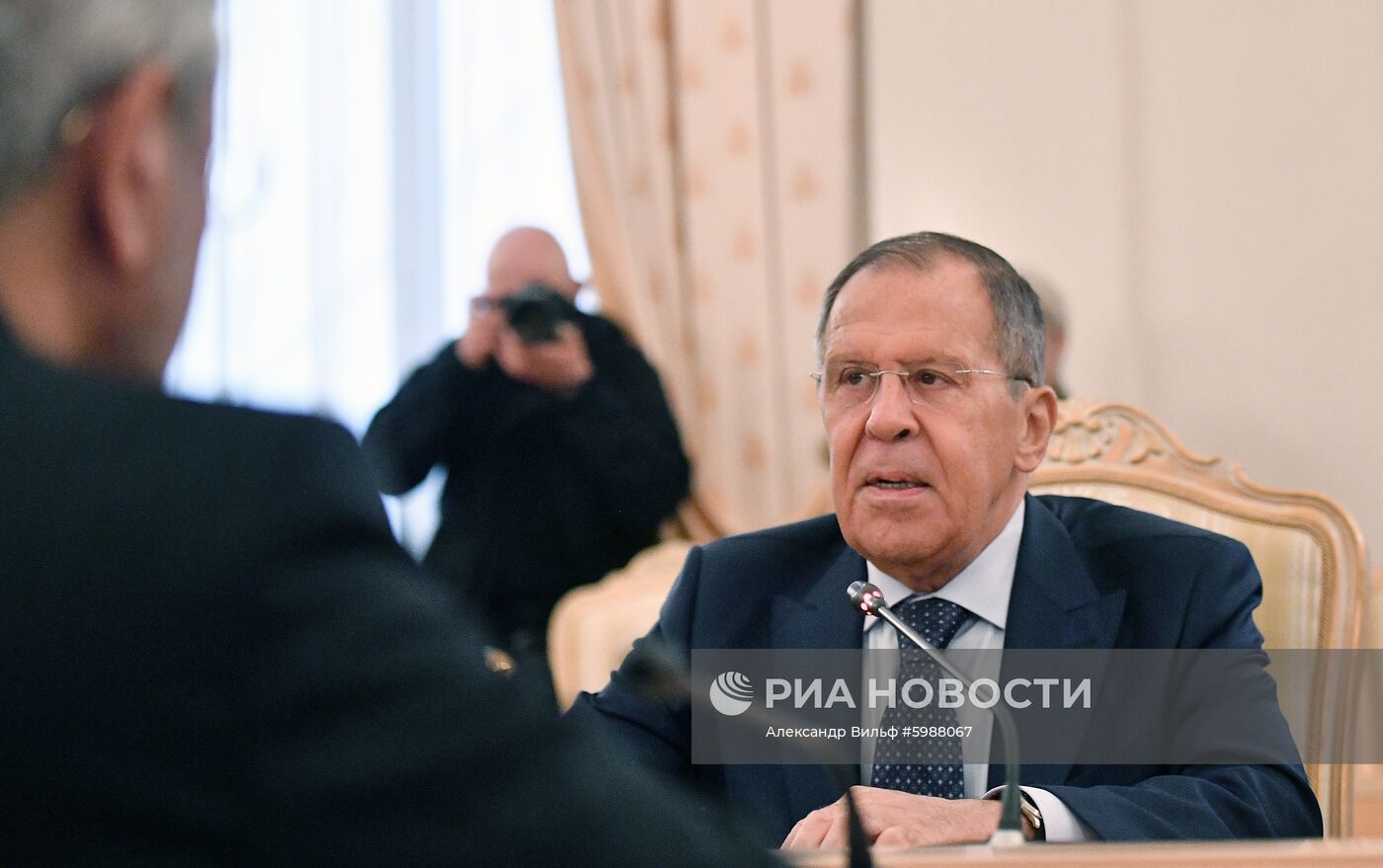 Встреча глав МИД РФ и Индии С. Лаврова и С. Джайшанкара 