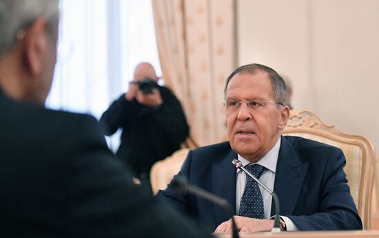 Встреча глав МИД РФ и Индии С. Лаврова и С. Джайшанкара 