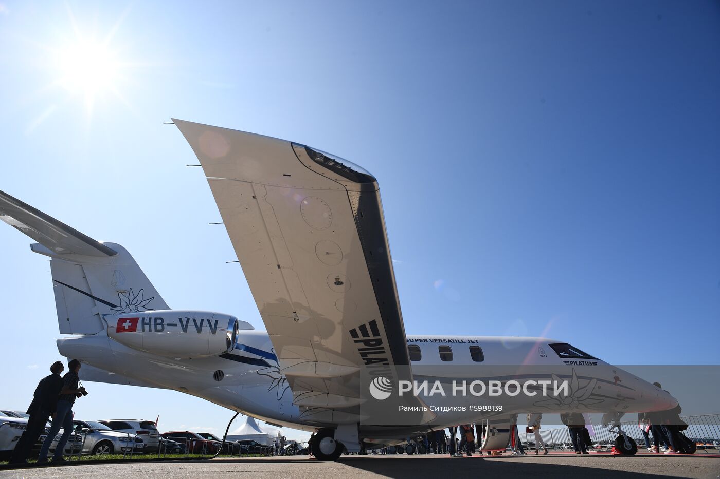 Международный авиационно-космический салон МАКС-2019. День второй 