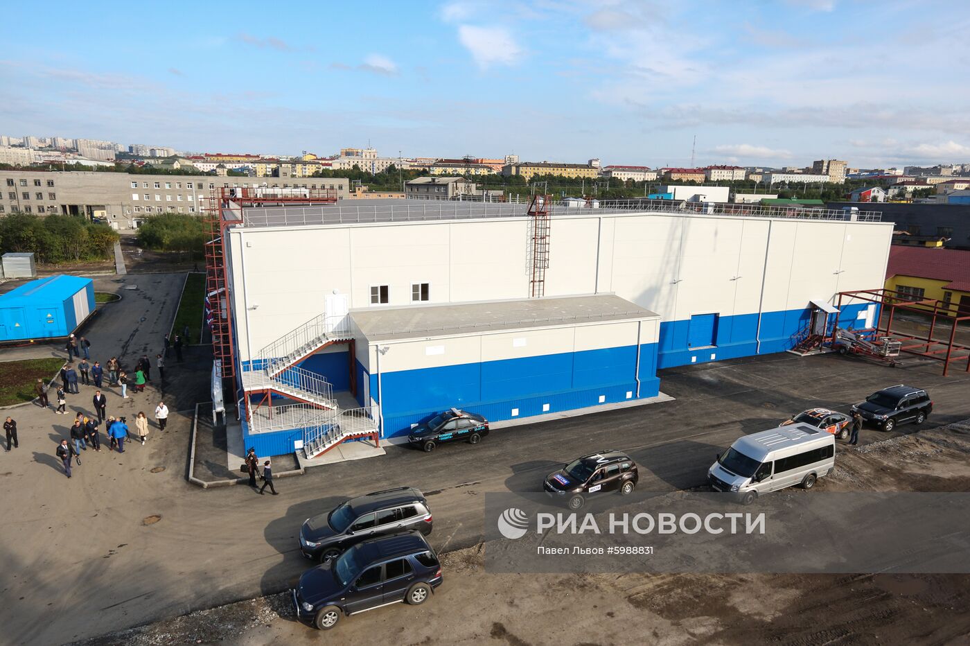 Открытие завода "Русская треска" в Мурманске