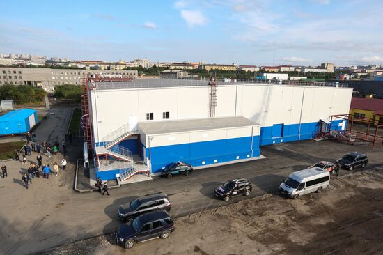 Открытие завода "Русская треска" в Мурманске