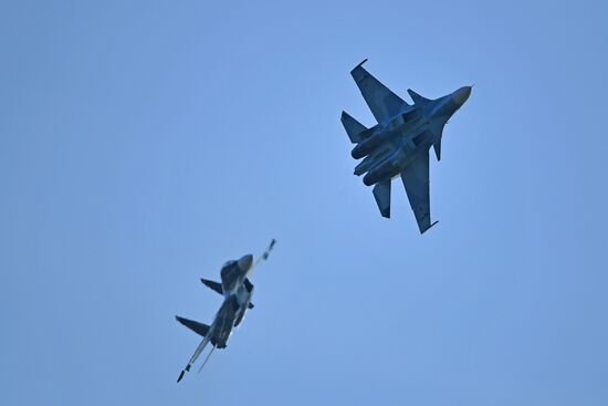 Международный авиационно-космический салон МАКС-2019. День второй 