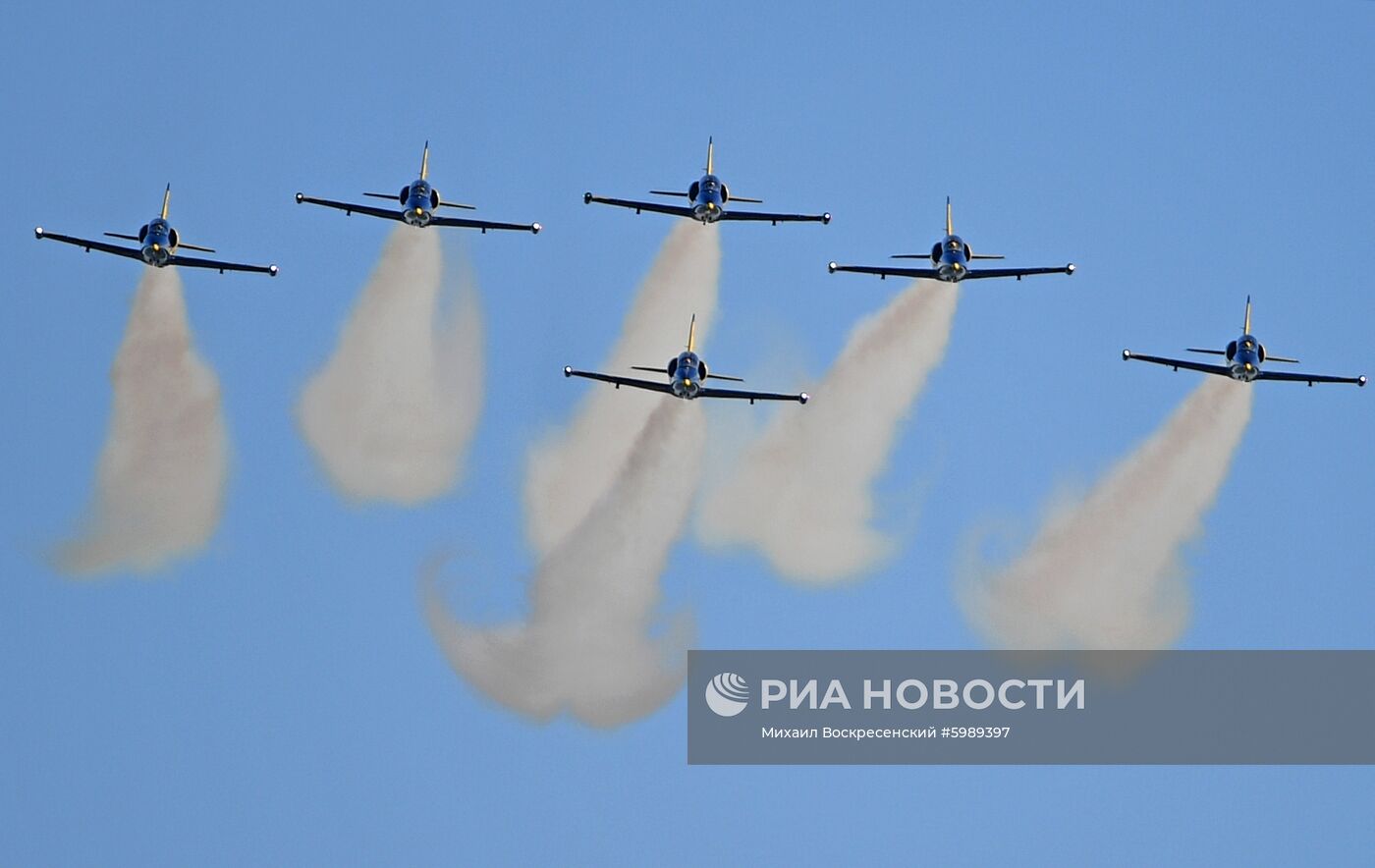 Международный авиационно-космический салон МАКС-2019. День второй