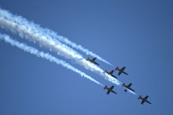 Международный авиационно-космический салон МАКС-2019. День второй 