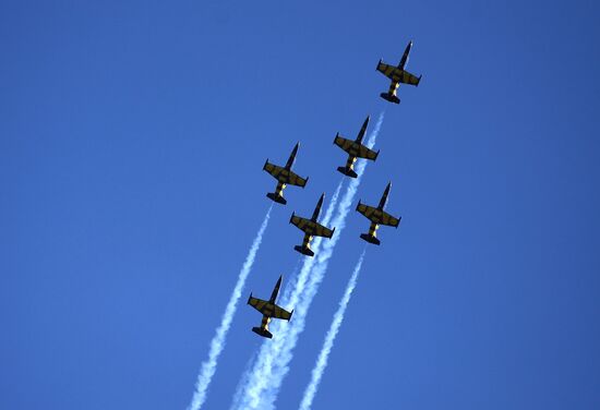 Международный авиационно-космический салон МАКС-2019. День второй 