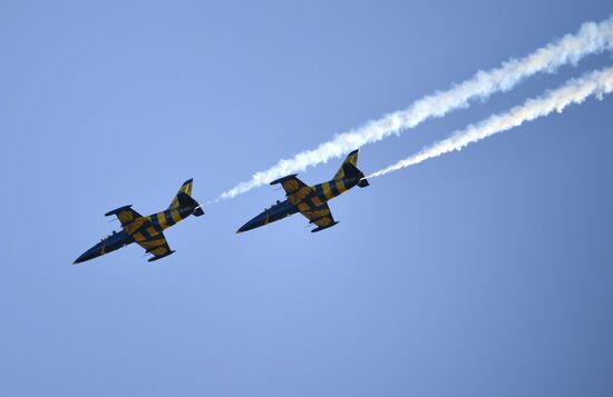 Международный авиационно-космический салон МАКС-2019. День второй 