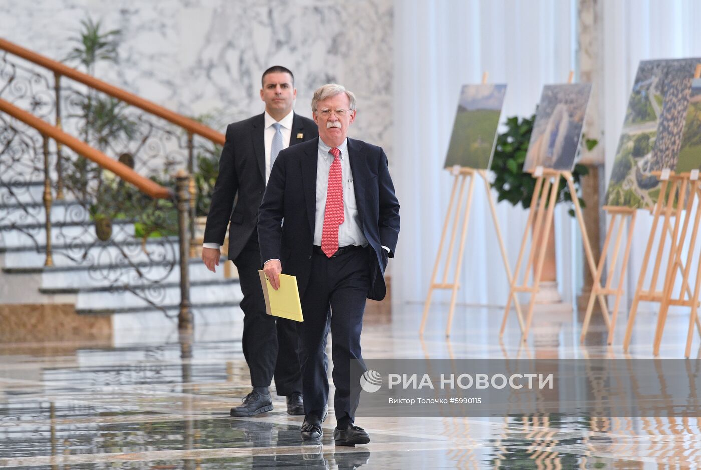 Визит советника президента США по нацбезопасности Дж. Болтона в Минск