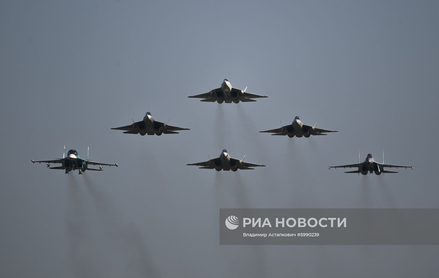 Международный авиационно-космический салон МАКС - 2019. День третий