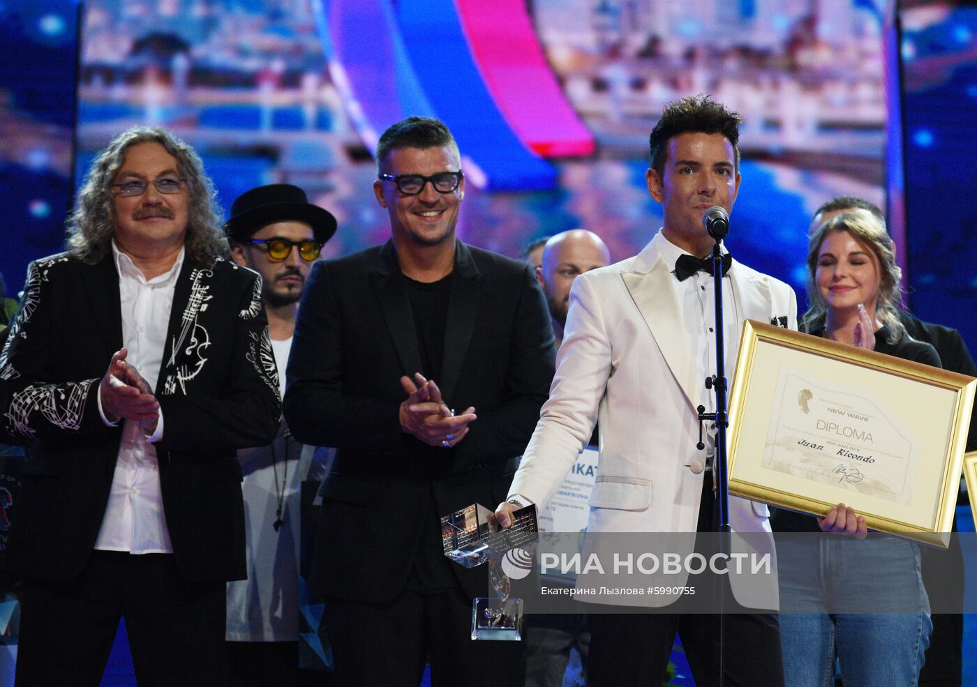 Церемония закрытия конкурса "Новая волна - 2019"