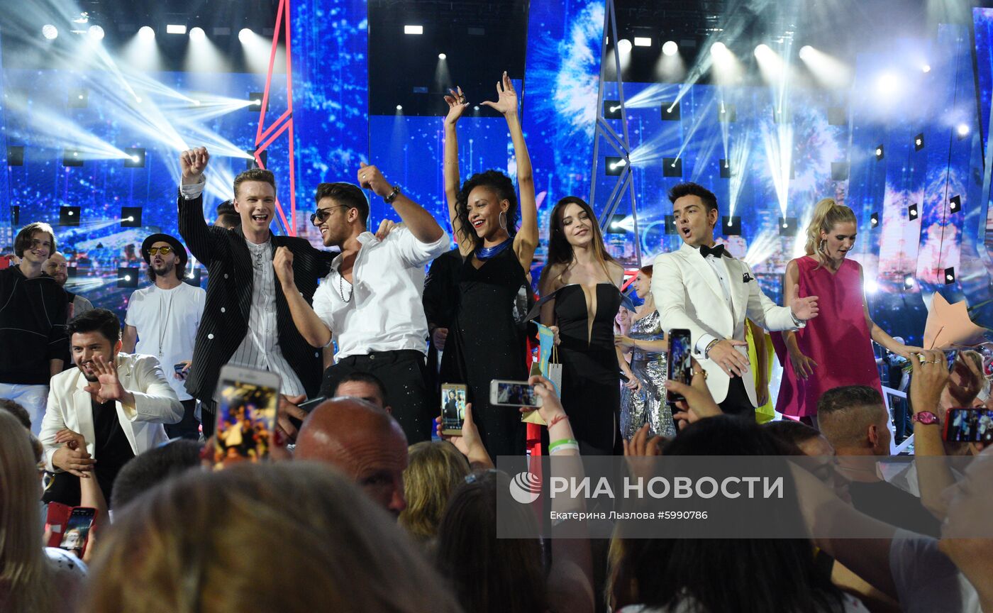 Церемония закрытия конкурса "Новая волна - 2019"