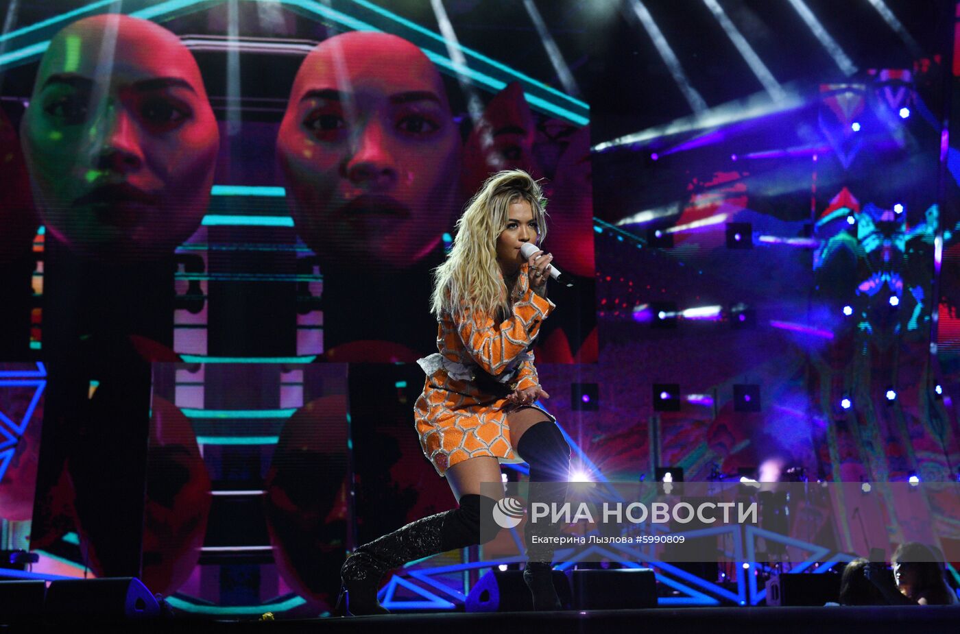 Церемония закрытия конкурса "Новая волна - 2019"