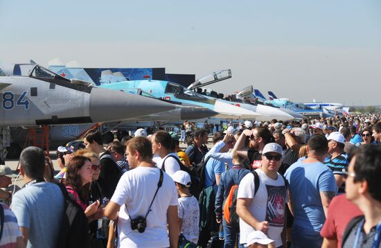 Международный авиационно-космический салон МАКС-2019. День четвертый 