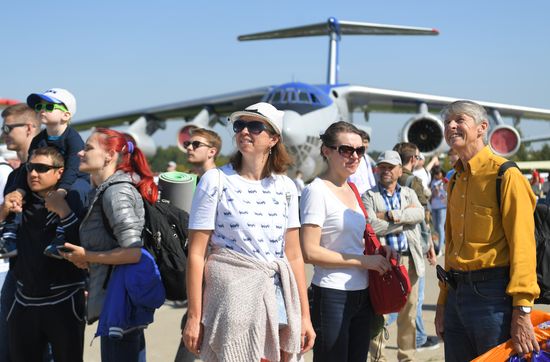 Международный авиационно-космический салон МАКС-2019. День четвертый 