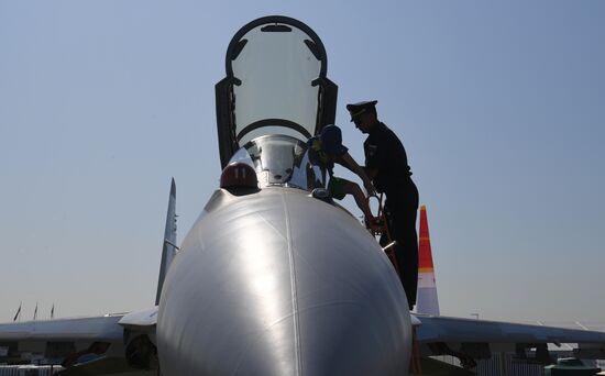 Международный авиационно-космический салон МАКС-2019. День четвертый 