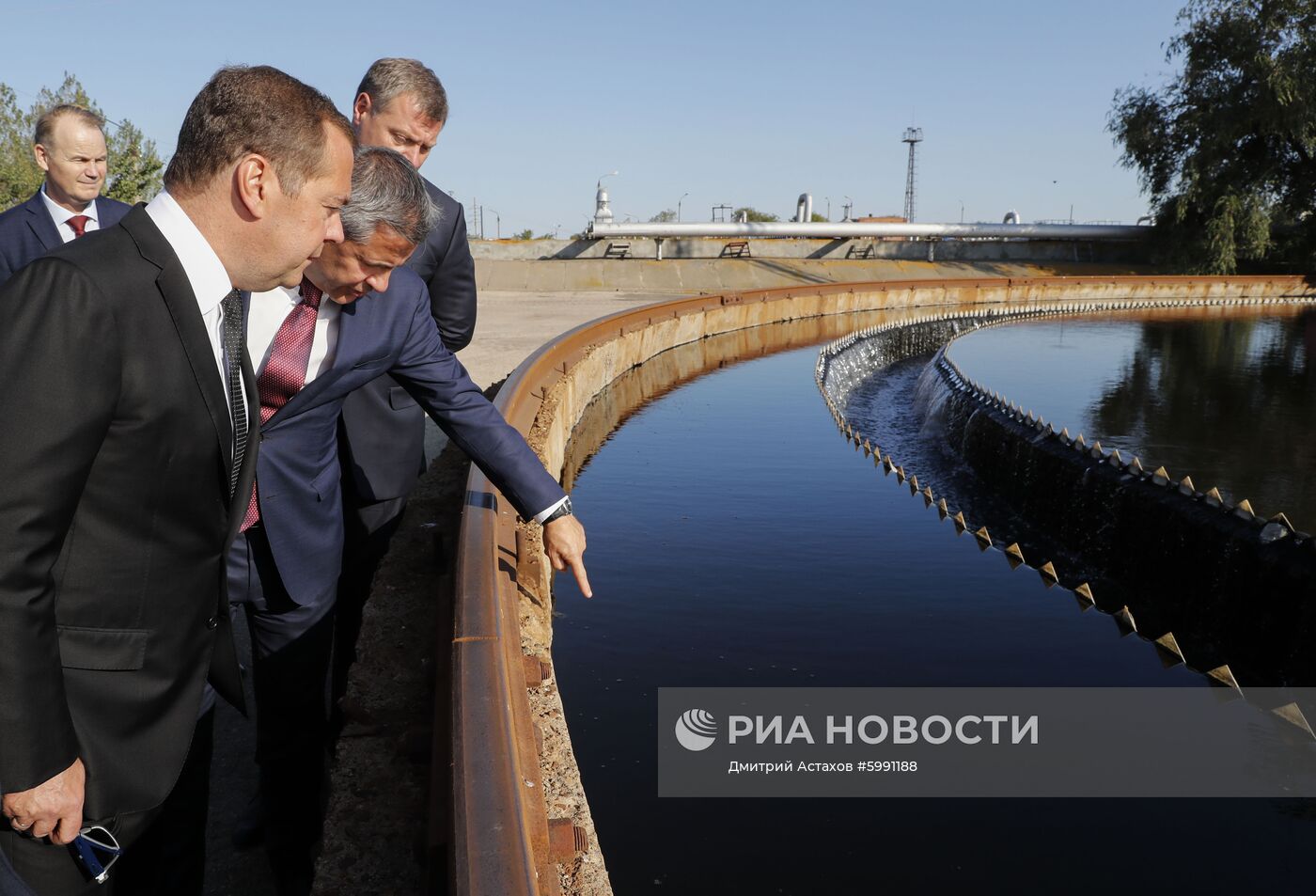 Рабочая поездка премьер-министра РФ Д. Медведева в ЮФО