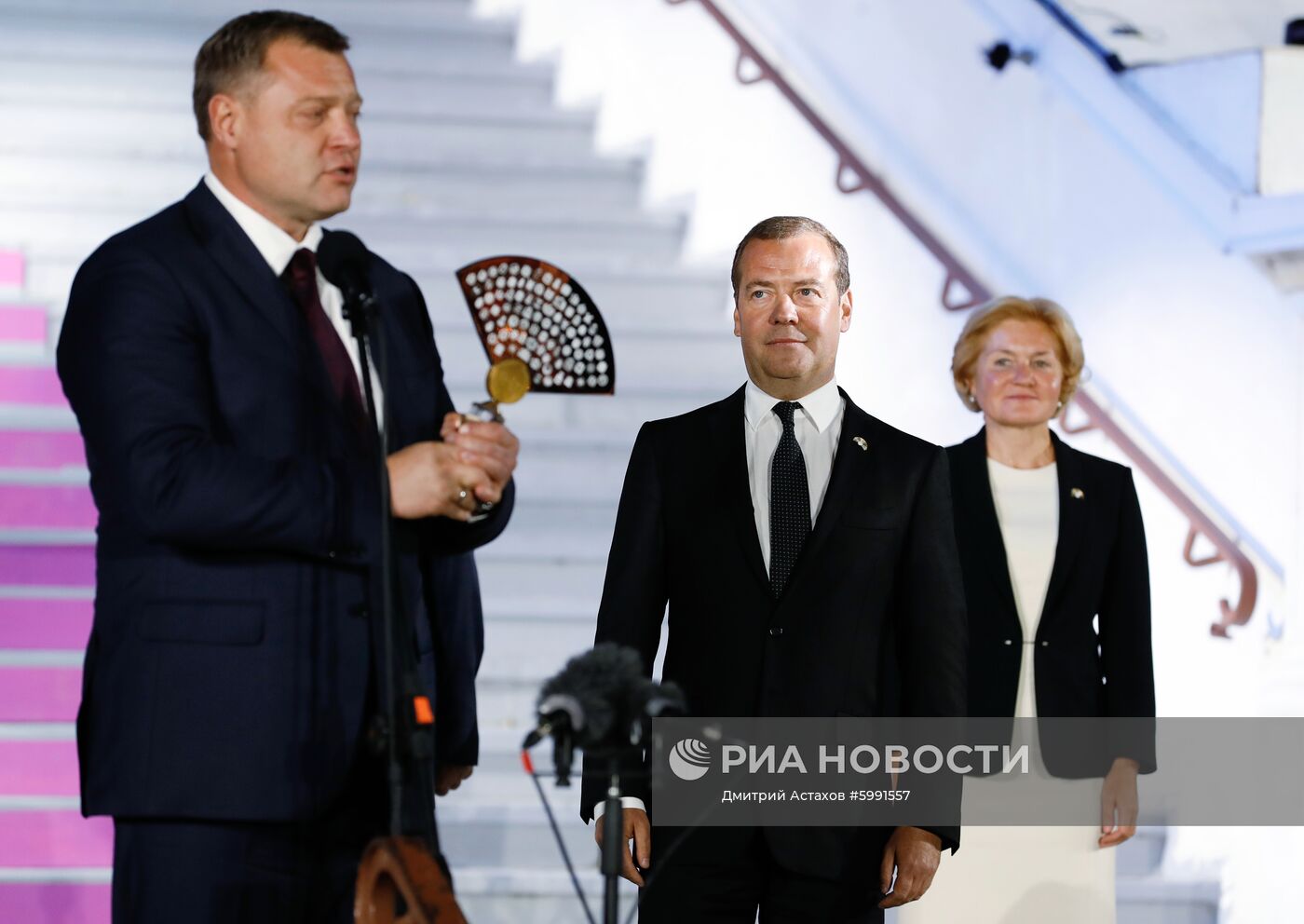 Рабочая поездка премьер-министра РФ Д. Медведева в ЮФО