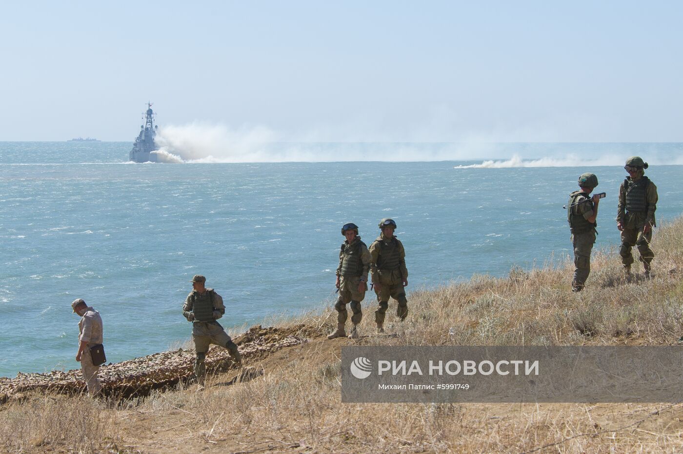 Учения по высадке десанта в Крыму