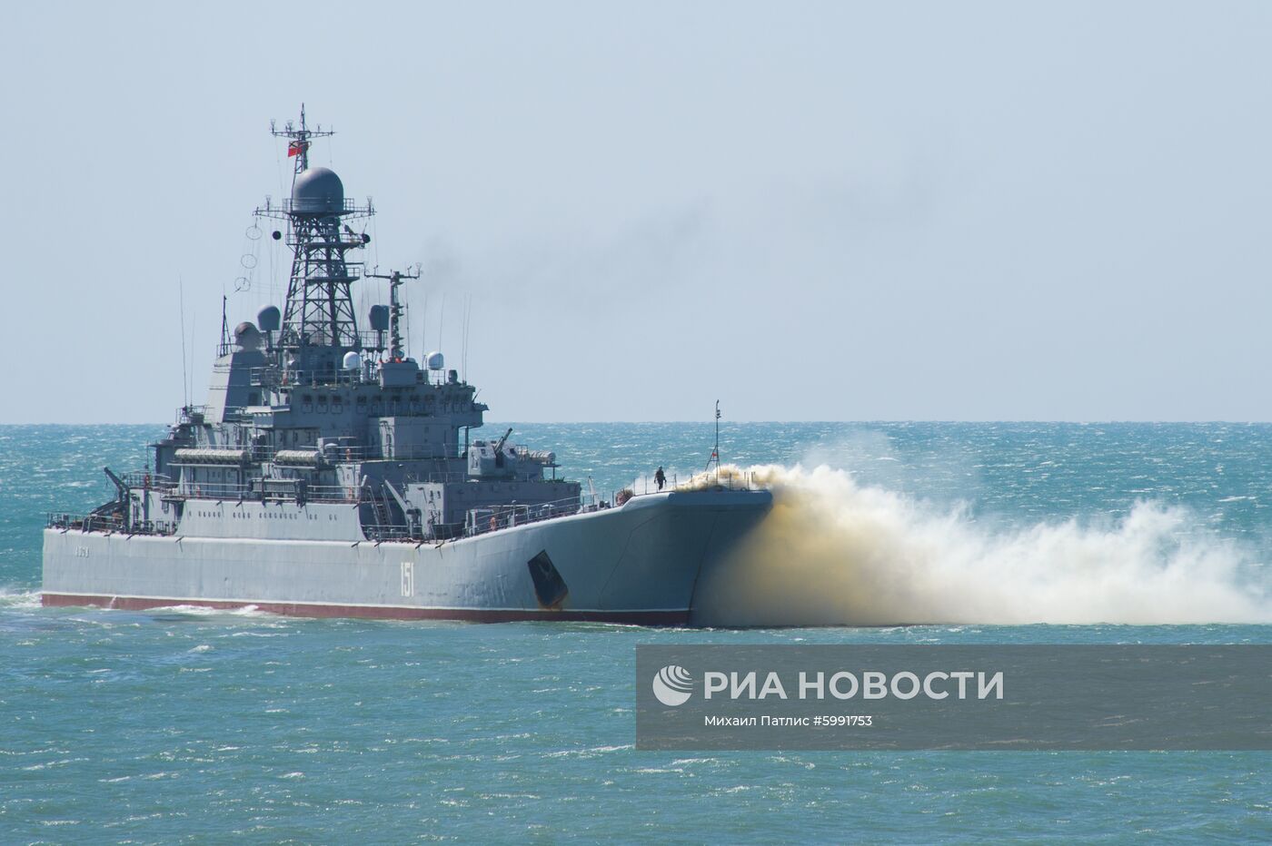 Учения по высадке десанта в Крыму