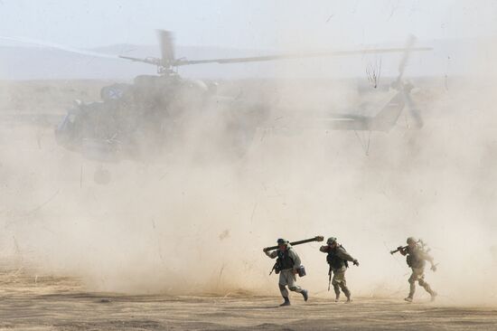 Учения по высадке десанта в Крыму