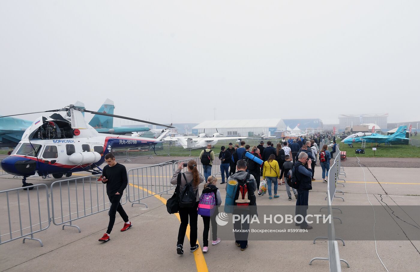 Международный авиационно-космический  салон МАКС-2019.  День пятый 