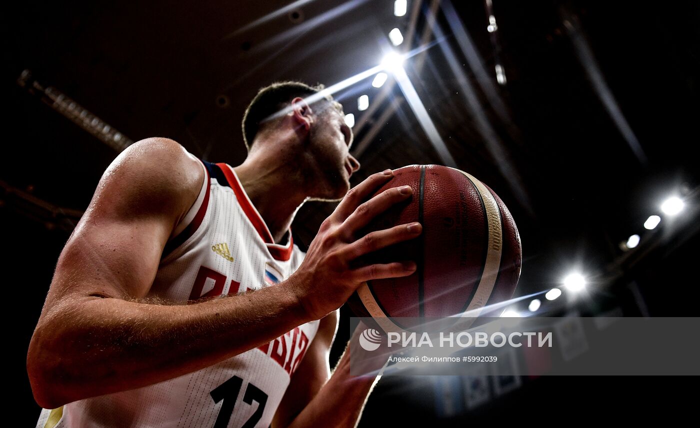 Баскетбол. Чемпионат мира. Мужчины. Матч Россия - Нигерия