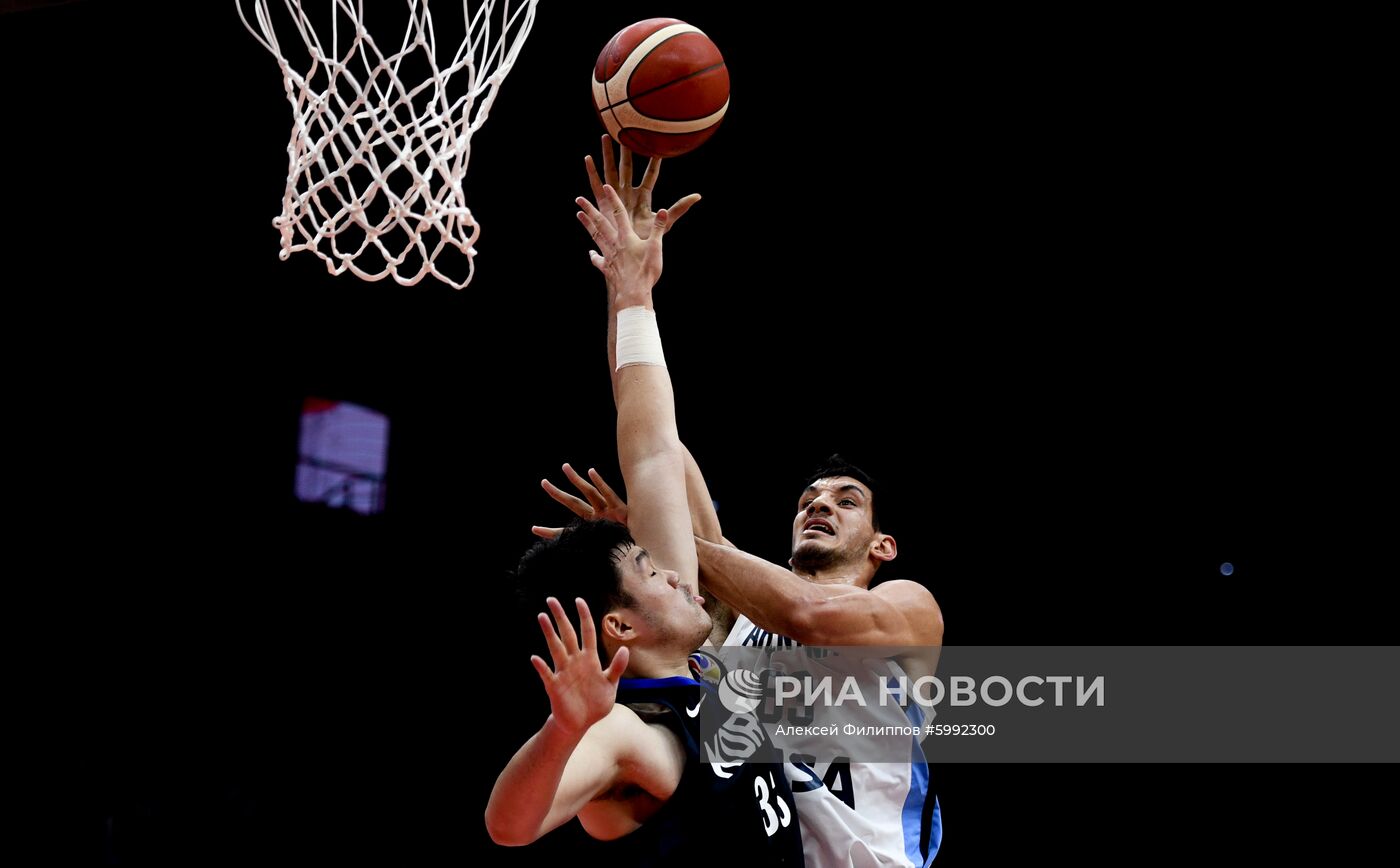 Баскетбол. Чемпионат мира. Мужчины. Матч Аргентина - Республика Корея