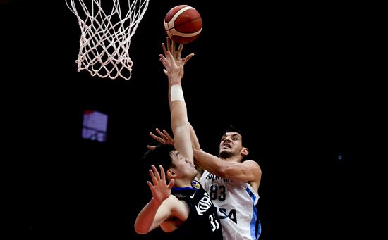 Баскетбол. Чемпионат мира. Мужчины. Матч Аргентина - Республика Корея