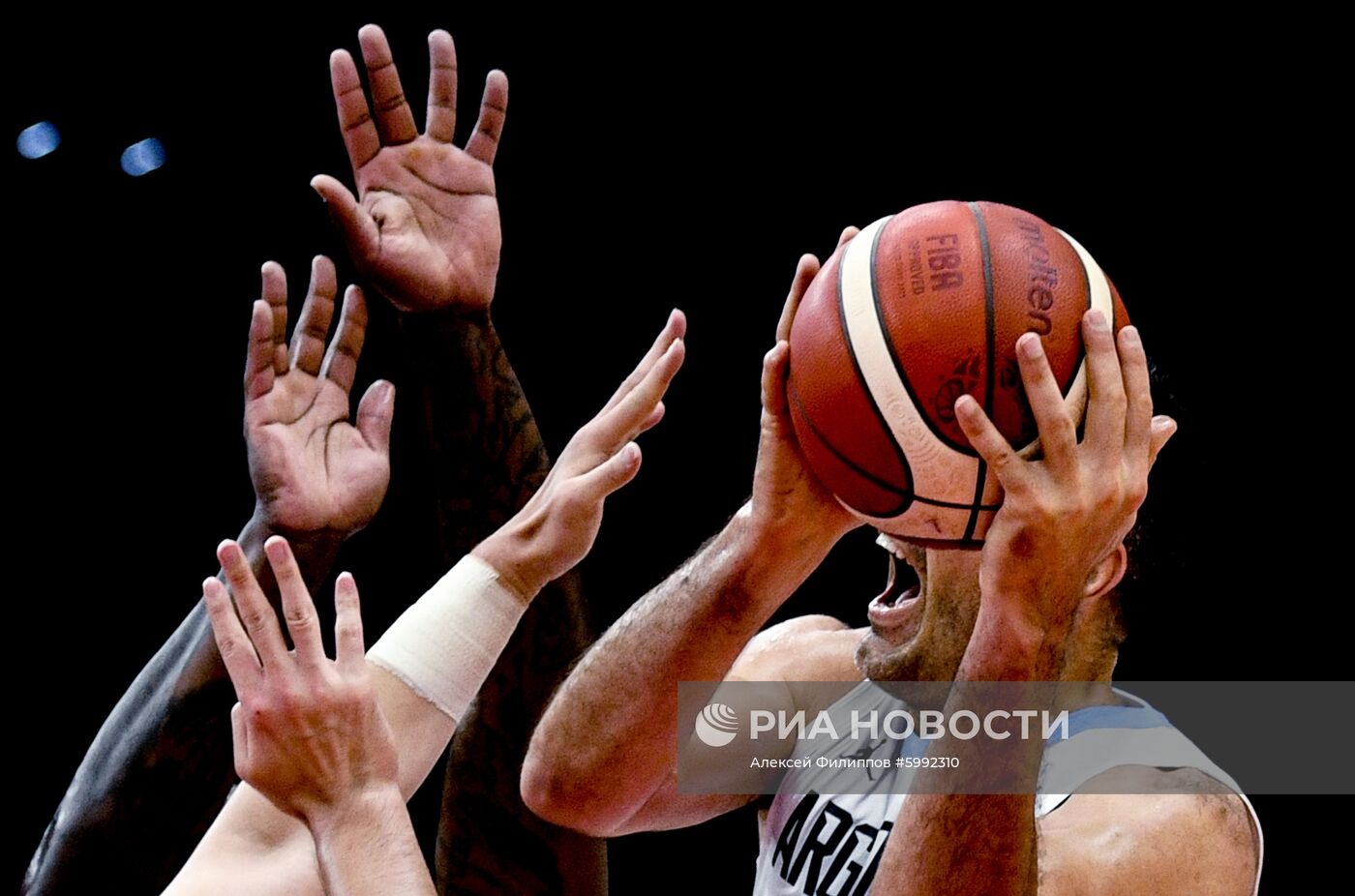 Баскетбол. Чемпионат мира. Мужчины. Матч Аргентина - Республика Корея