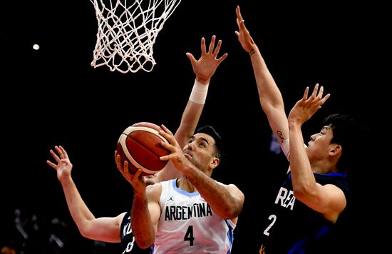 Баскетбол. Чемпионат мира. Мужчины. Матч Аргентина - Республика Корея