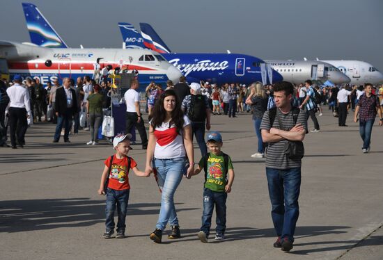 Закрытие Международного авиационно-космического салона МАКС-2019