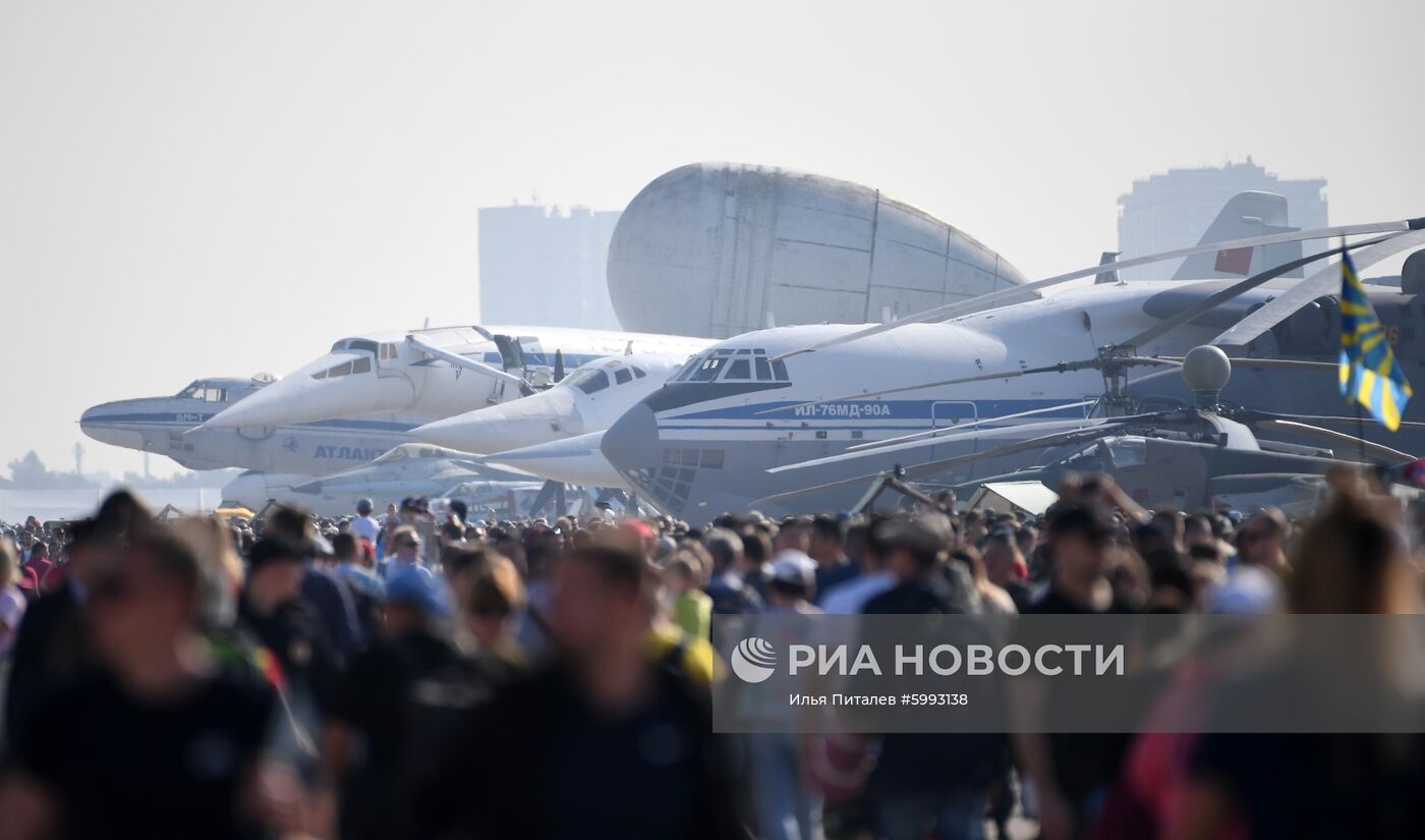 Закрытие Международного авиационно-космического салона МАКС-2019