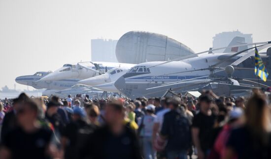 Закрытие Международного авиационно-космического салона МАКС-2019